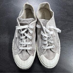 Superga Beige Canvas Sneakers